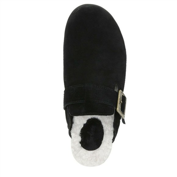 ZODIAC Women Maui Suede Leather Mule Slip-On Slide Shoe --Black - Picture 5 of 9